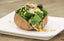 Kale, Mushroom & Sweetcorn Filled Baked Sweet Potato With Umami Tahini Dressing - Clearspring