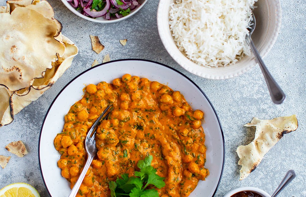 
          
            Roasted Red Pepper and Chickpea Korma - Clearspring
          
        