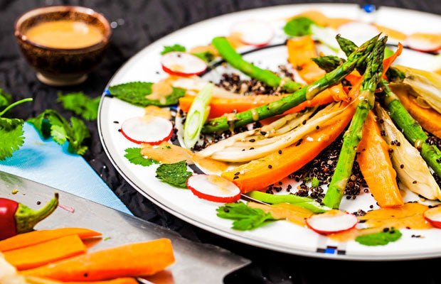
          
            Roasted Carrot & Fennel Salad with Umeboshi Dressing - Clearspring
          
        