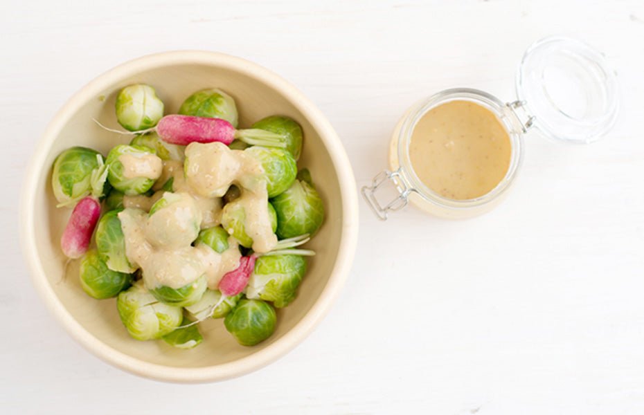 Sweet White Miso Dressing for Salads, Roasts & Dips Clearspring Sweet White Miso Dressing for Salads, Roasts & Dips Clearspring