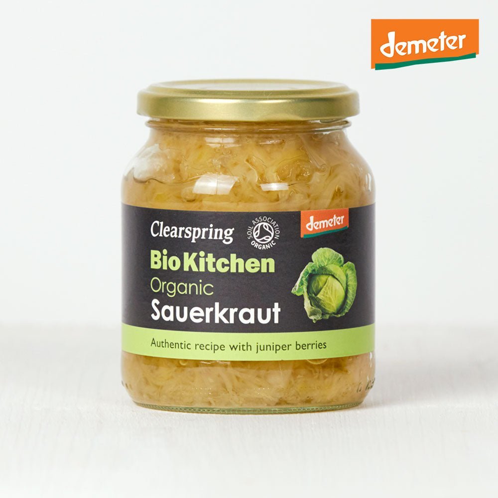 Clearspring Bio Kitchen Organic / Demeter Sauerkraut (Pasteurised) (6 Pack)