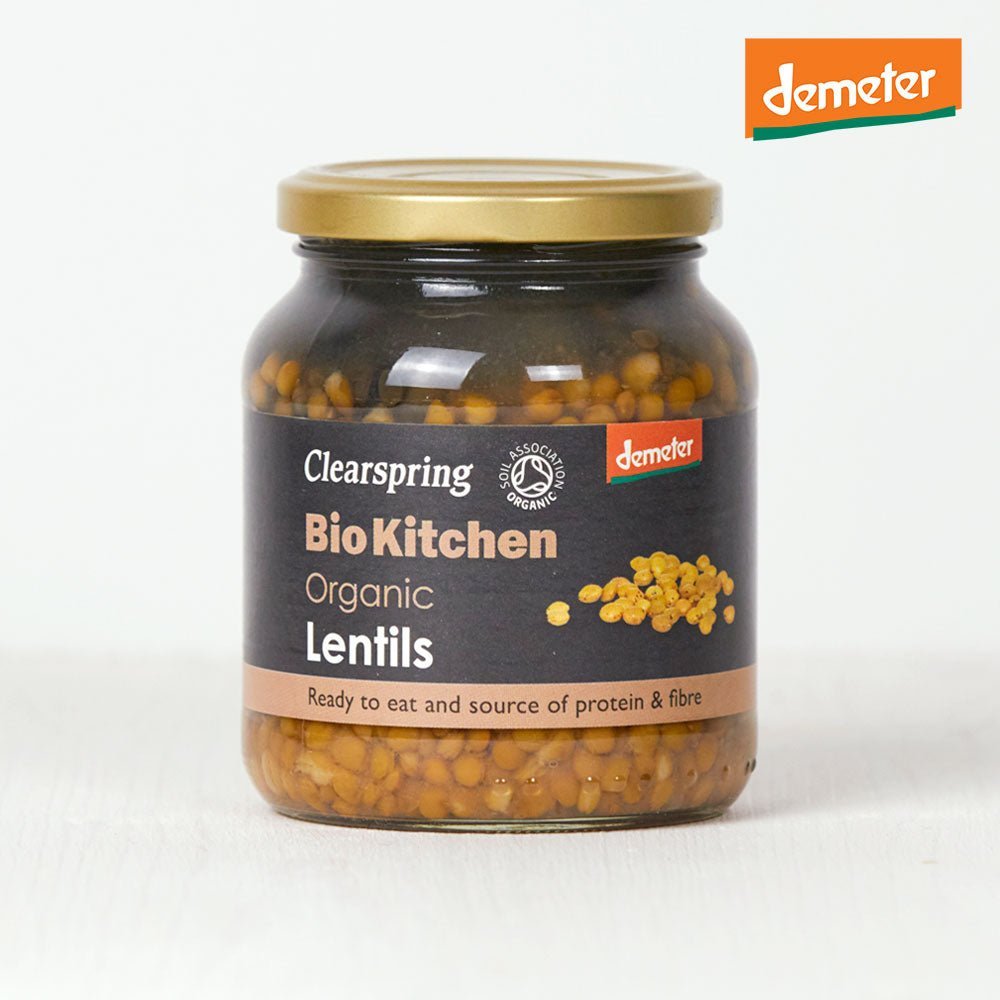 Clearspring Bio Kitchen Organic / Demeter Lentils (6 Pack)