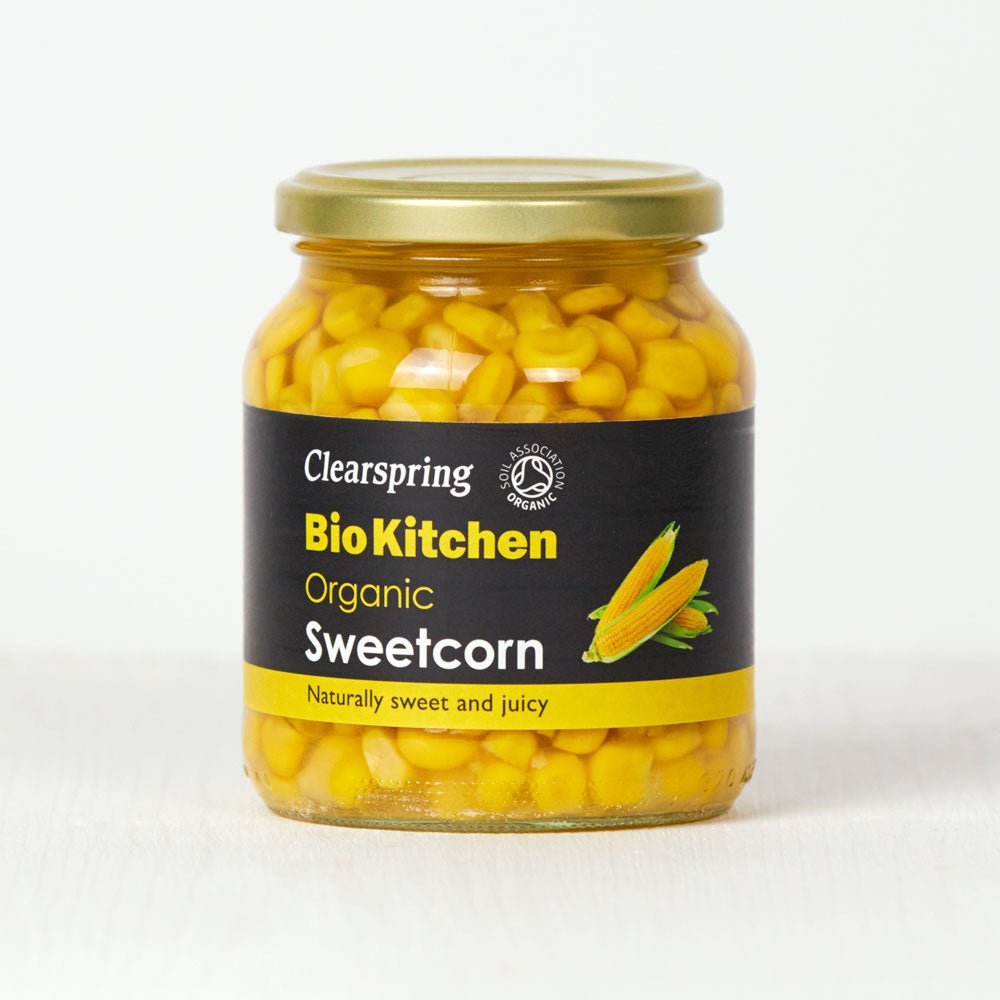 Clearspring Bio Kitchen Organic Sweetcorn (6 Pack)