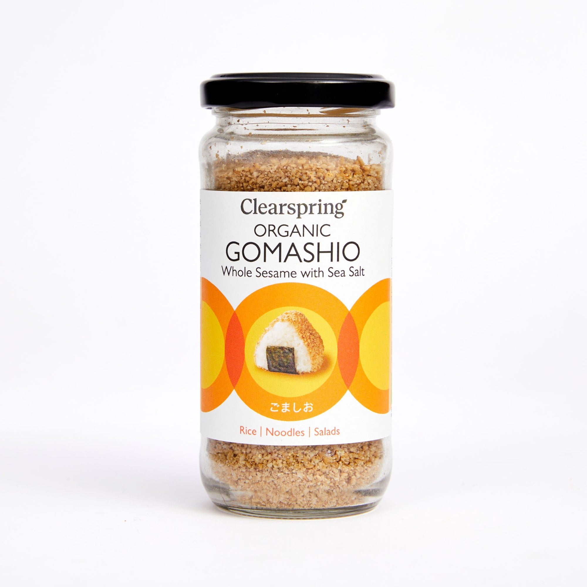 Clearspring Organic Gomashio - Whole Sesame with Sea Salt