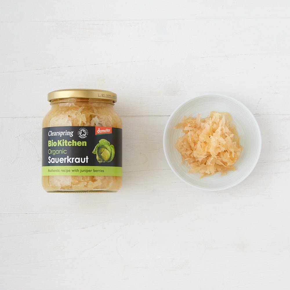 Clearspring Bio Kitchen Organic / Demeter Sauerkraut (Pasteurised) (6 Pack)