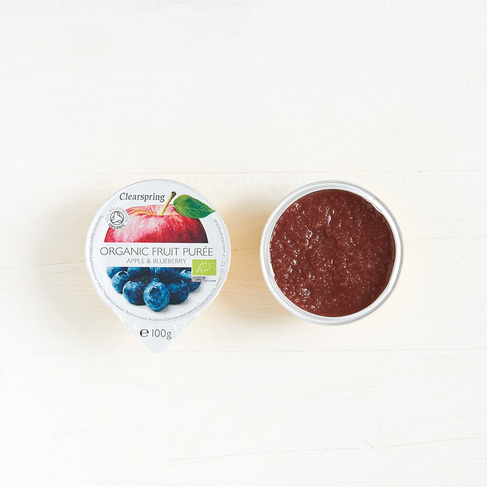 Clearspring Organic Fruit Purée - Apple &amp; Blueberry