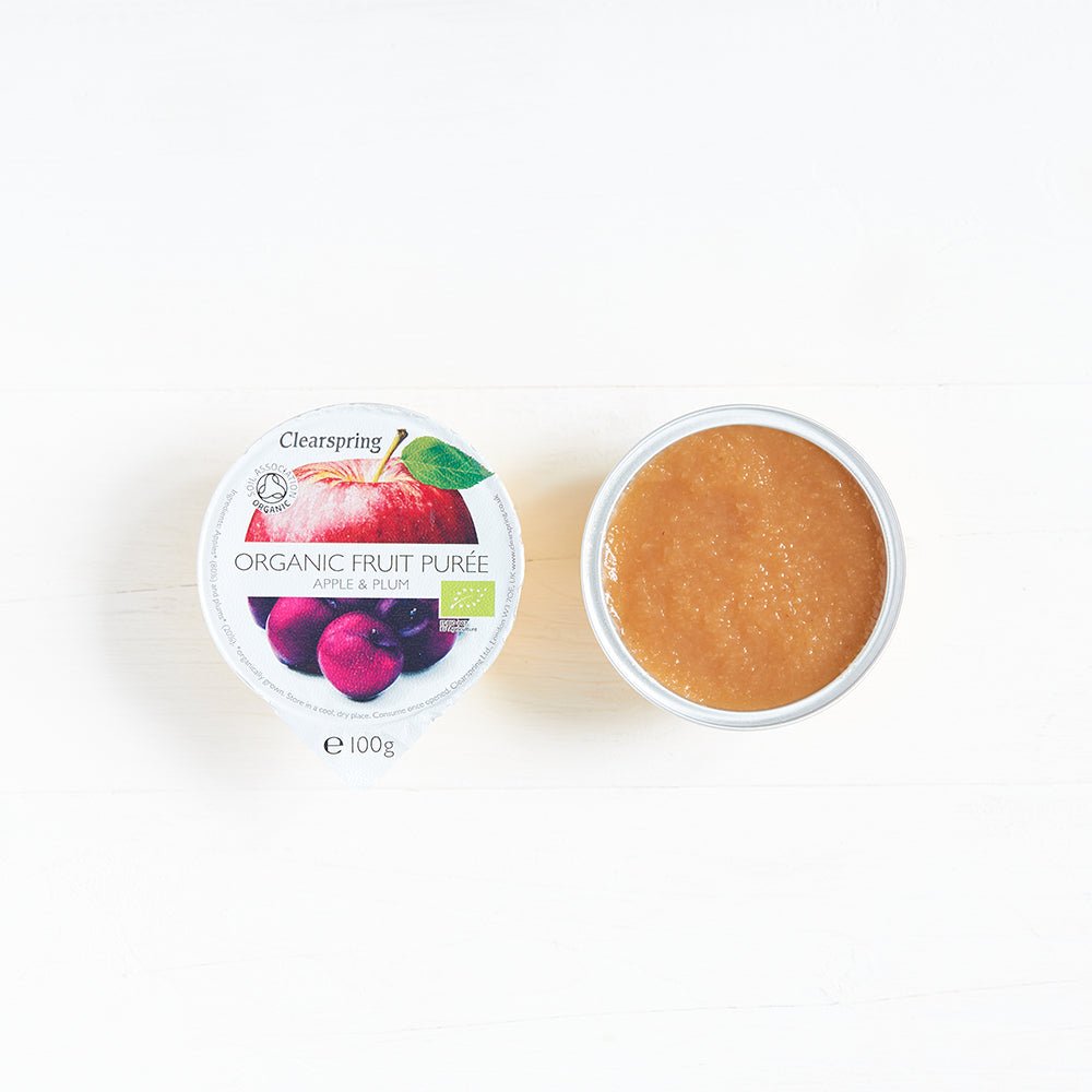 Clearspring Organic Fruit Purée - Apple &amp; Plum