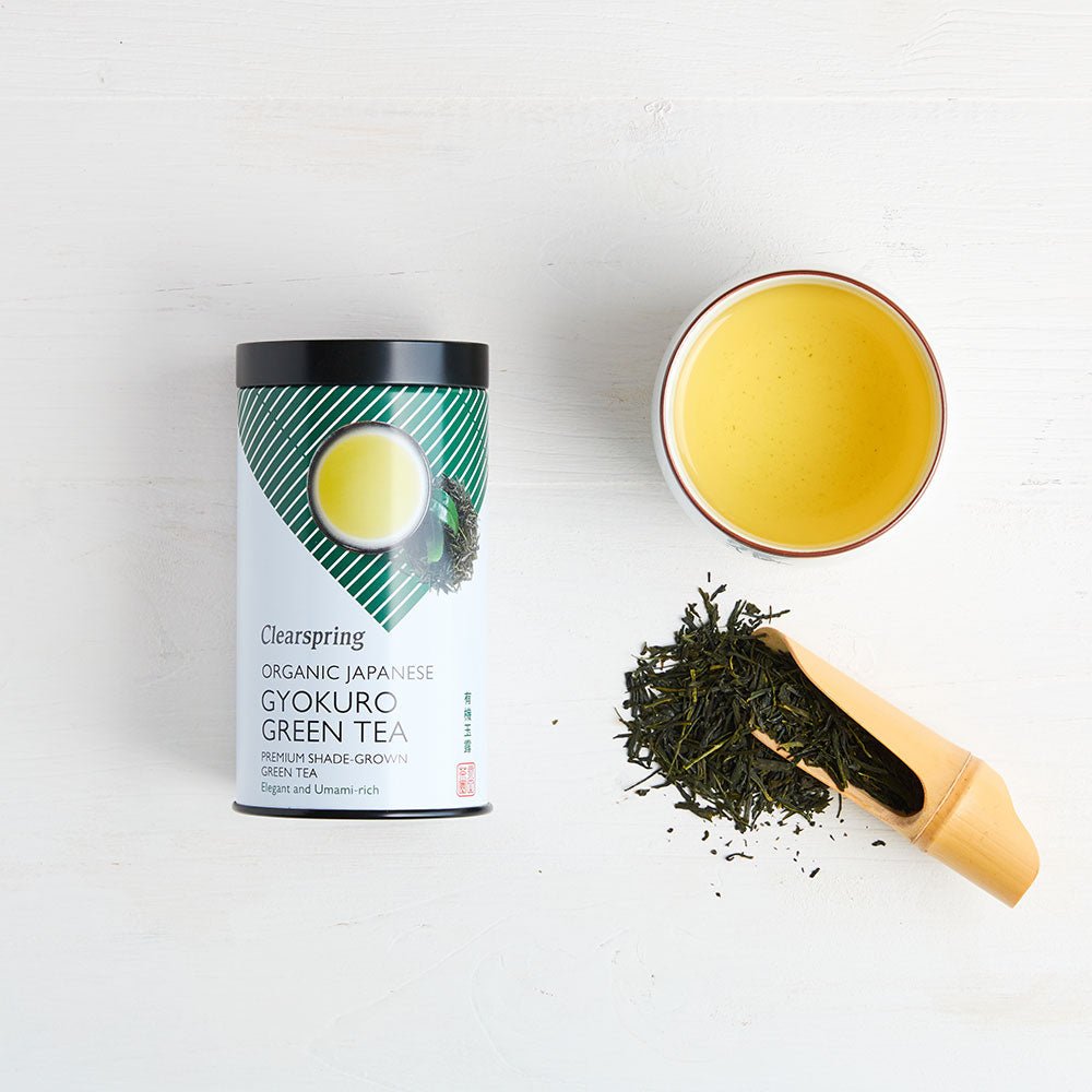 Clearspring Organic Japanese Gyokuro Green Tea - Loose Leaf Tea