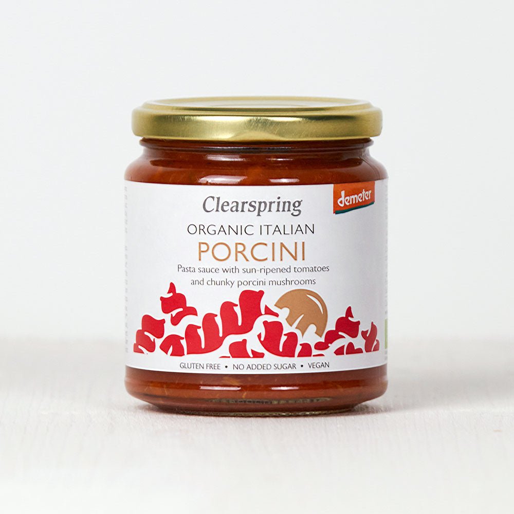 Clearspring Demeter Organic Italian Pasta Sauce - Porcini