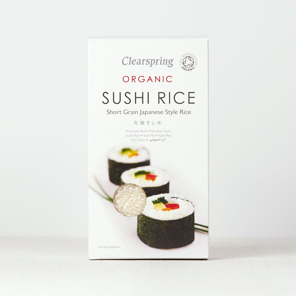 Clearspring Organic Sushi Rice - Short Grain Japanese Style Rice