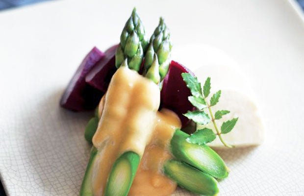 
          
            Beetroot, Asparagus & Firm Tofu with Su-Miso - Clearspring
          
        