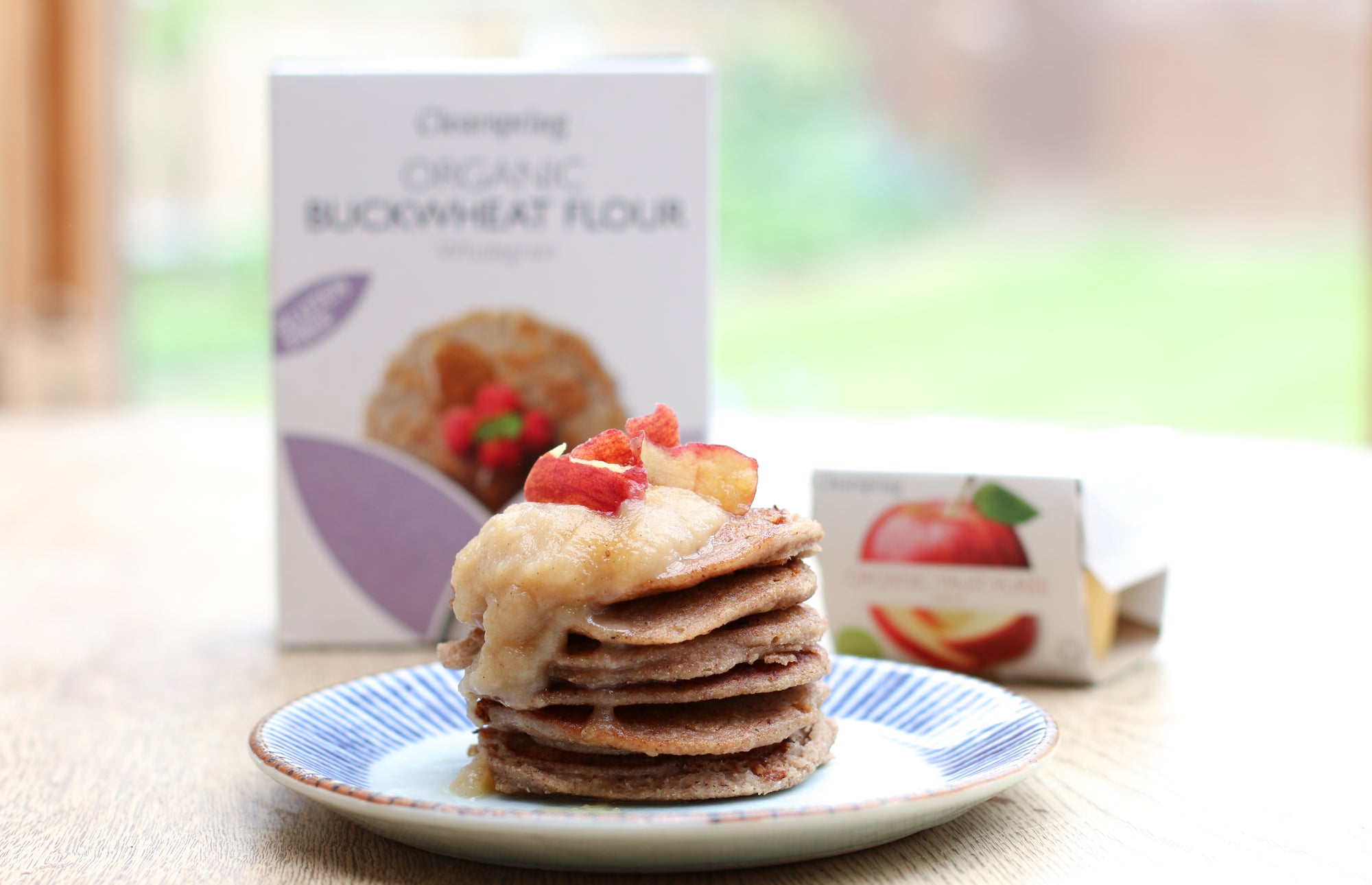 
          
            Buckwheat Pancake Stack - Clearspring
          
        