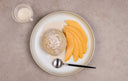 Mango Sticky Rice using Semi Wholegrain Rice - Khao Niew Mamuang