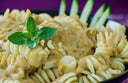 Fusilli with Peanut Sauce - Clearspring