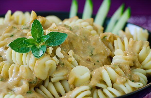 
          
            Fusilli with Peanut Sauce - Clearspring
          
        