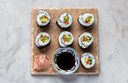 Easy Vegan Maki Roll Sushi using Colourful Vegetables - Clearspring