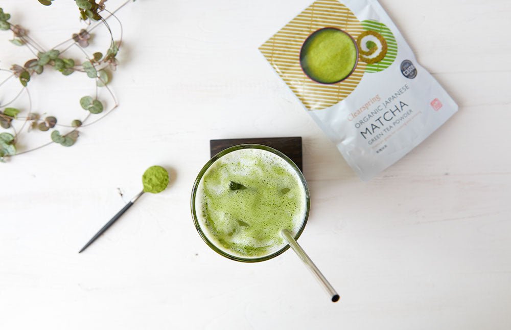 
          
            Iced Matcha Green Tea Latte - Clearspring
          
        