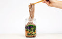 Meal Prep Rainbow Soba Noodle Salad with Miso Tahini Dressing