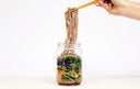 Meal Prep Rainbow Soba Noodle Salad with Miso Tahini Dressing