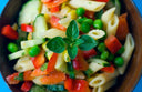 Penne Salad with Sesame-Orange Dressing - Clearspring