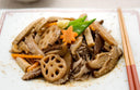 Soba Noodles with vegetables in Mellow Kuzu Sauce - Clearspring