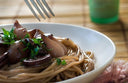 Spaghetti with Sauce Bourguignonne - Clearspring