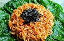 Spicy Dried Daikon Salad with Seaveg Crispies - Clearspring