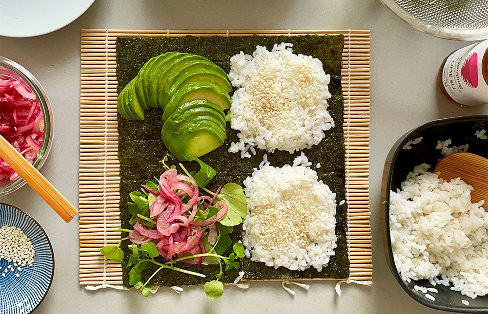 Clearspring Recipe - Tiktok Tortilla Hack using Sushi Nori