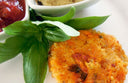 Sweet Potato Rice & Quinoa Fritters with Garlic Aioli - Clearspring