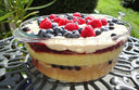 Soya Trifle with Agar Jelly & Cashew Cream - Clearspring