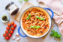 Brown Rice Miso Bolognese / Ragu Pasta Bake