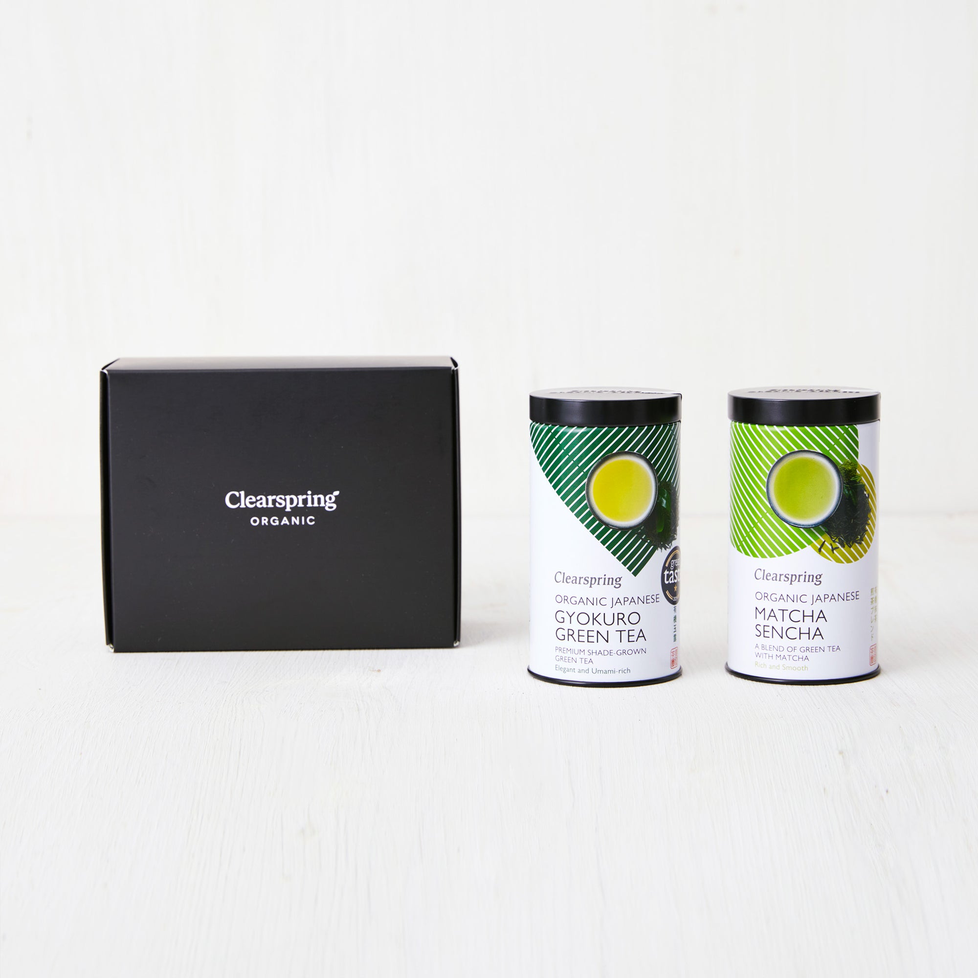 Clearspring Organic Japanese Premium Loose Leaf Tea - Gift Set