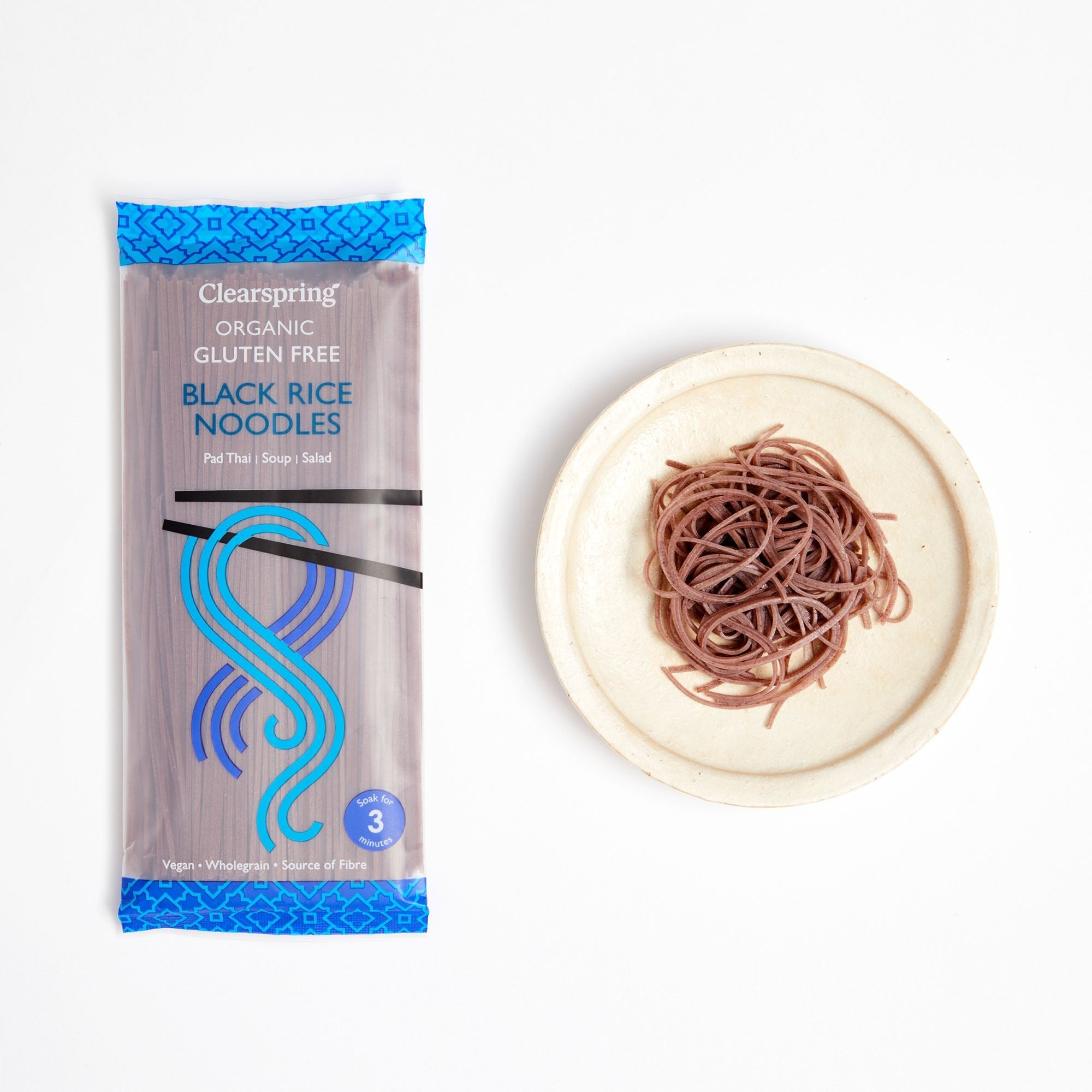 Clearspring Organic Gluten Free Black Rice Noodles