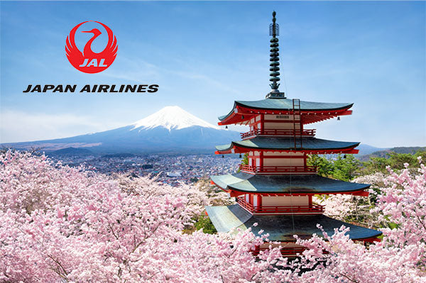 Win Two Return Flights to Japan* with Japan Airlines and Clearspring