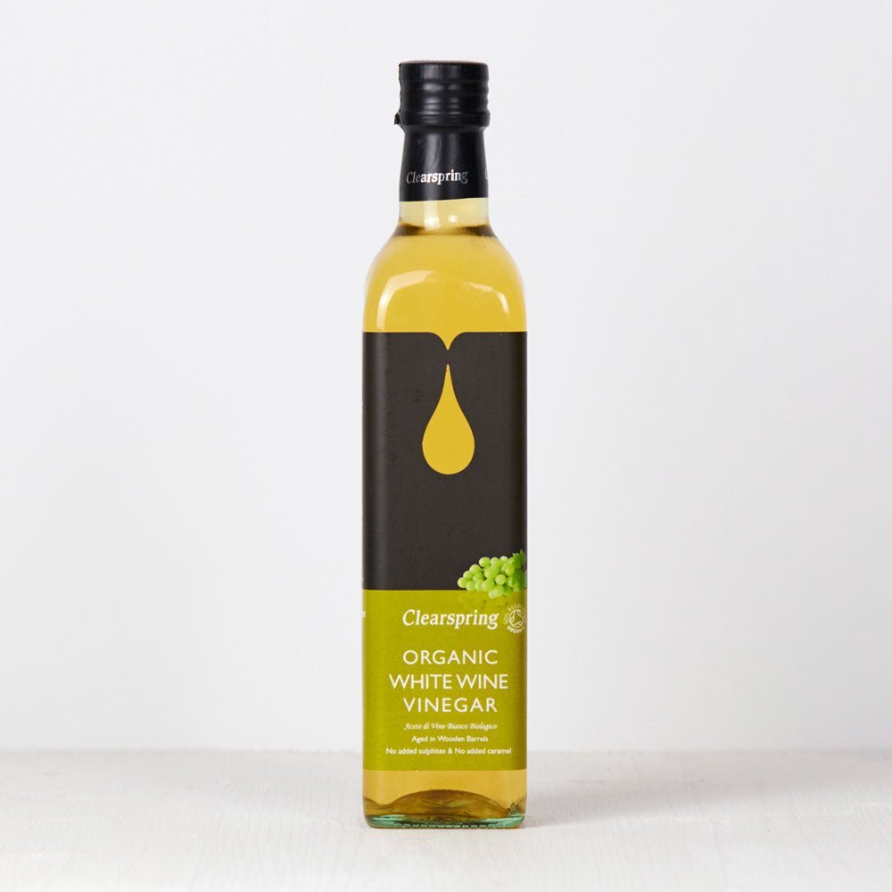Clearspring Organic White Wine Vinegar - 500ml (6 Pack)