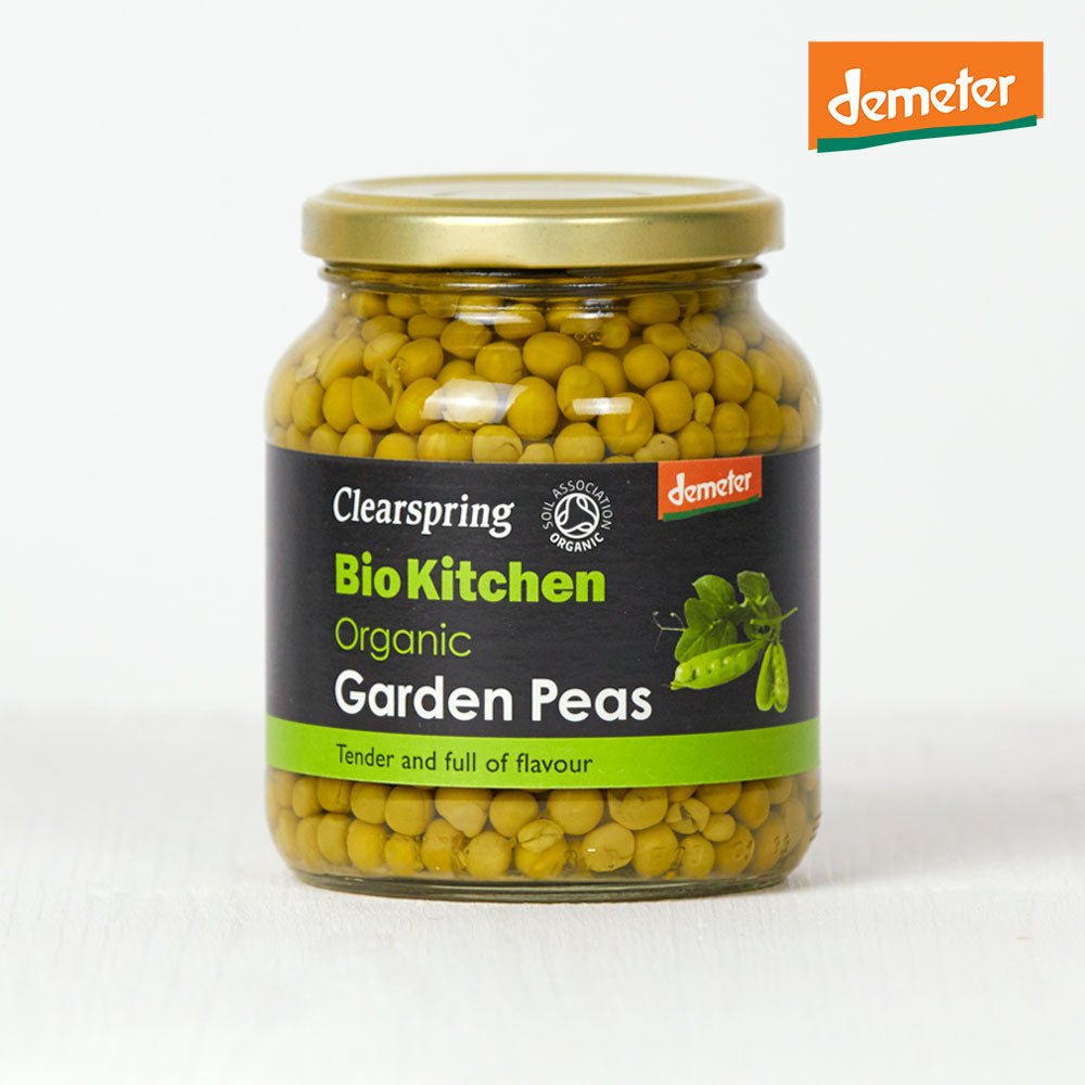 Bio Kitchen Organic / Demeter Garden Peas | Clearspring