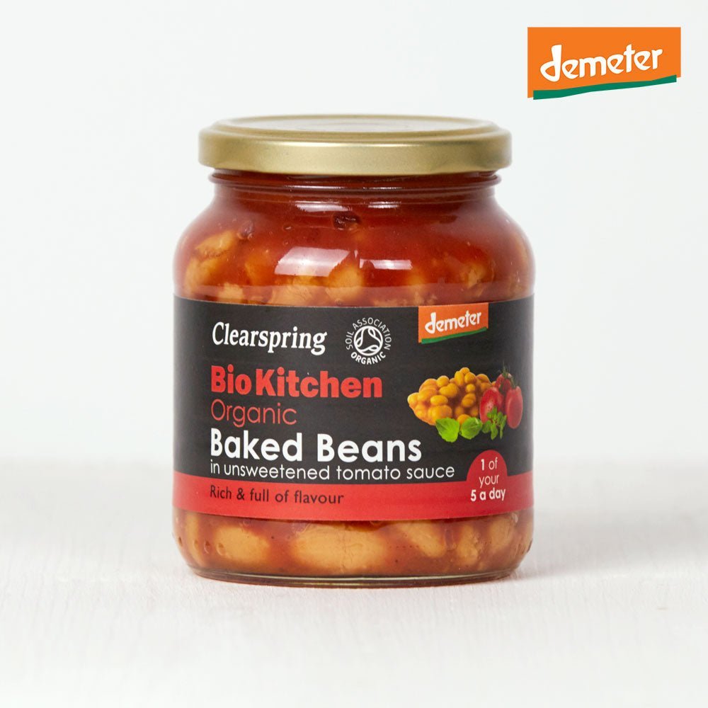 Clearspring Bio Kitchen Organic / Demeter Baked Beans (6 Pack)