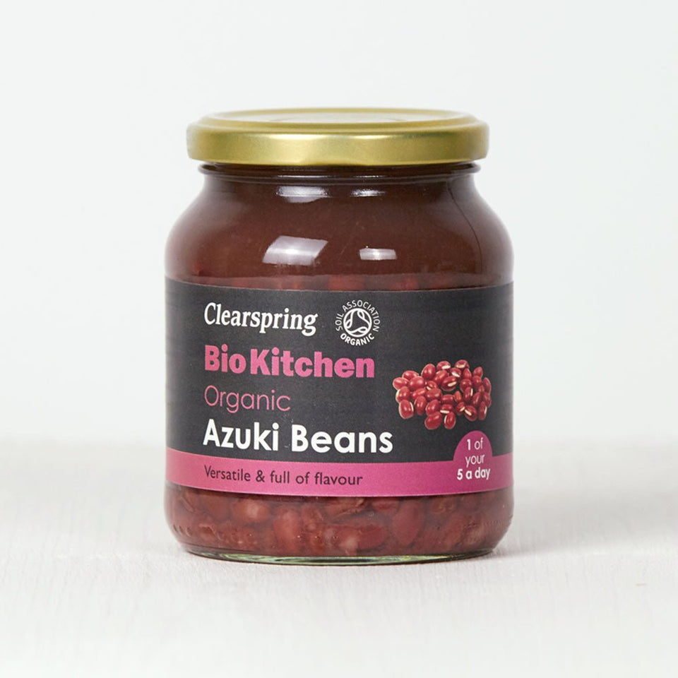 Azuki Bio Kitchen Organic Azuki Beans (Adzuki) | Clearspring