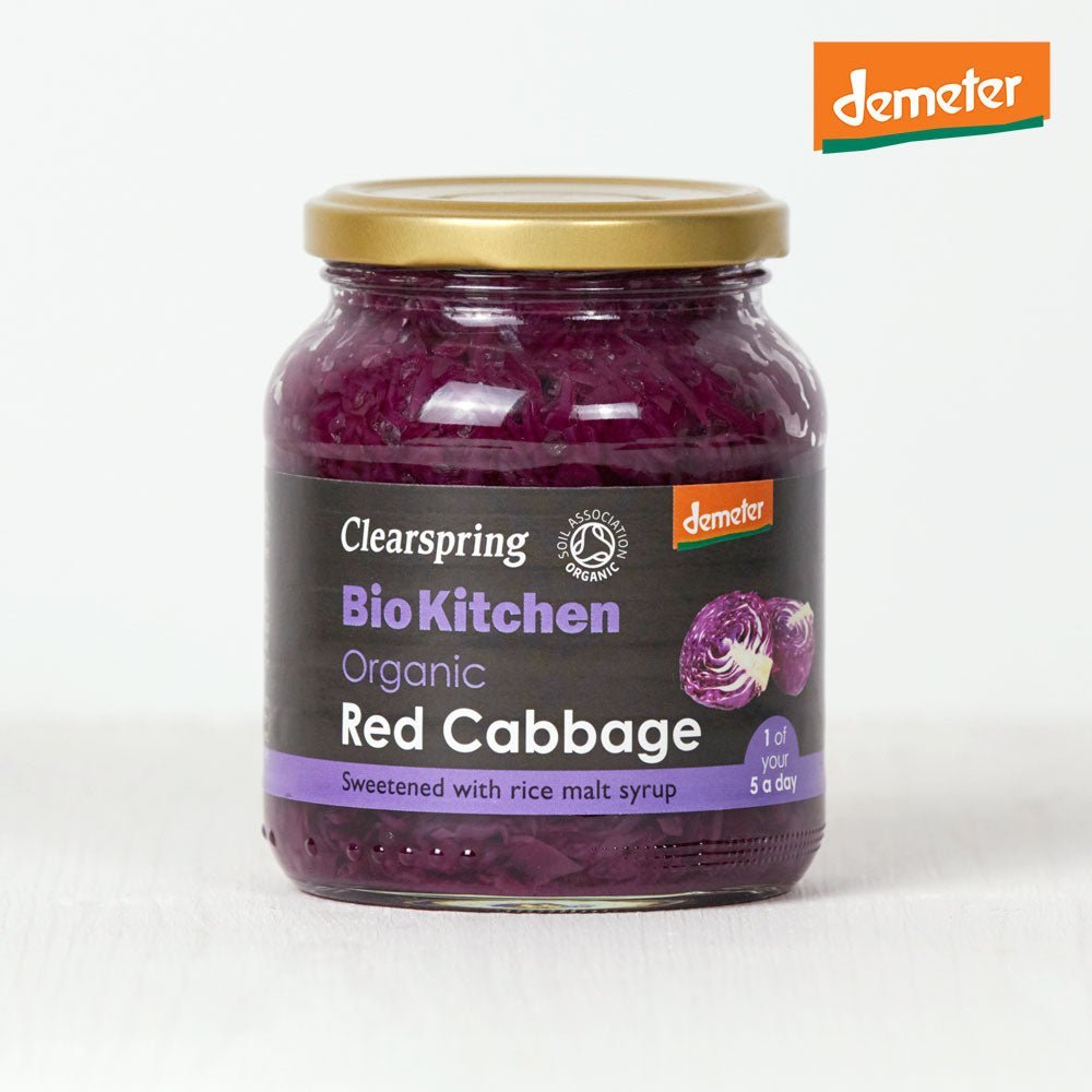 Clearspring Bio Kitchen Organic / Demeter Red Cabbage (6 Pack)