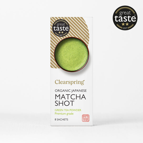 Organic Japanese Matcha Shot - Premium Grade | Clearspring