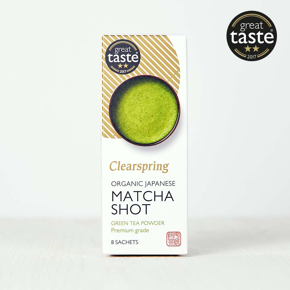 Clearspring Organic Japanese Matcha Shot - Premium Grade (6 Pack)