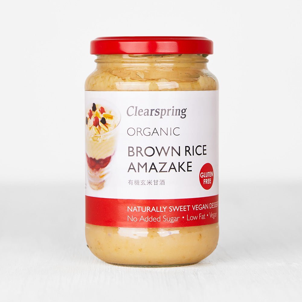 Clearspring Organic Brown Rice Amazake - Sweet Grains Dessert (6 Pack)