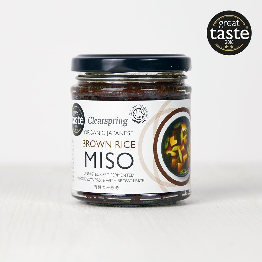 Clearspring Organic Japanese Brown Rice Miso Paste - Unpasteurised