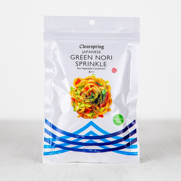 Japanese Green Nori Sprinkle - Sea Vegetable Condiment | Clearspring