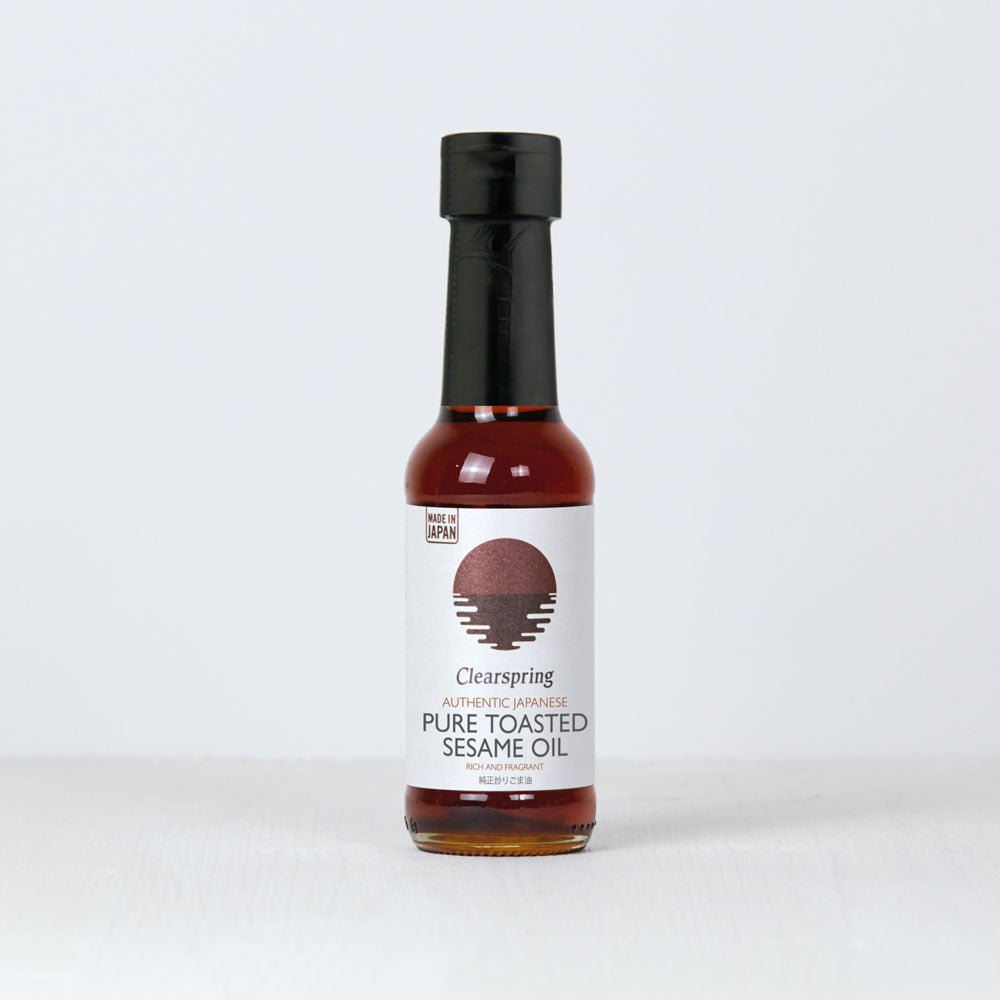 Clearspring Authentic Japanese Pure Toasted Sesame Oil - 150ml