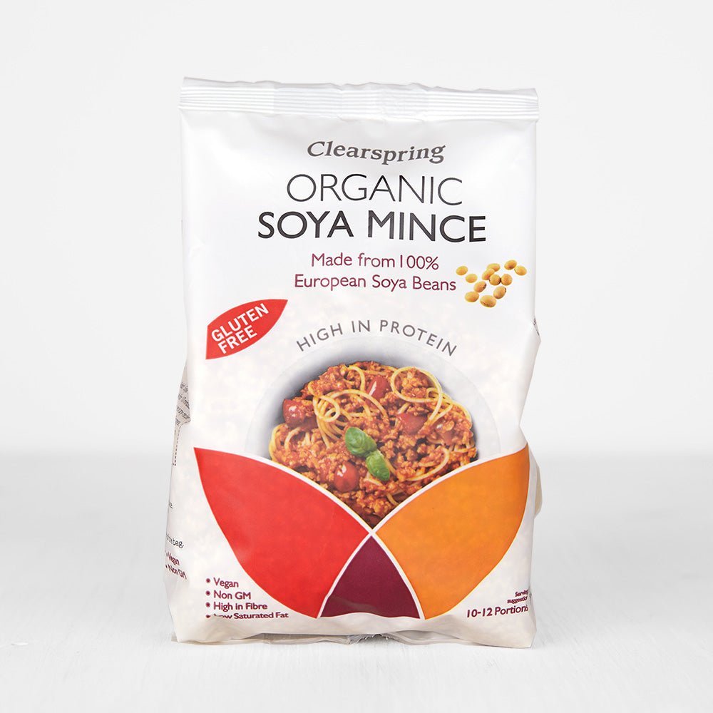 Clearspring Organic Gluten Free Soya Protein - Mince (12 Pack)