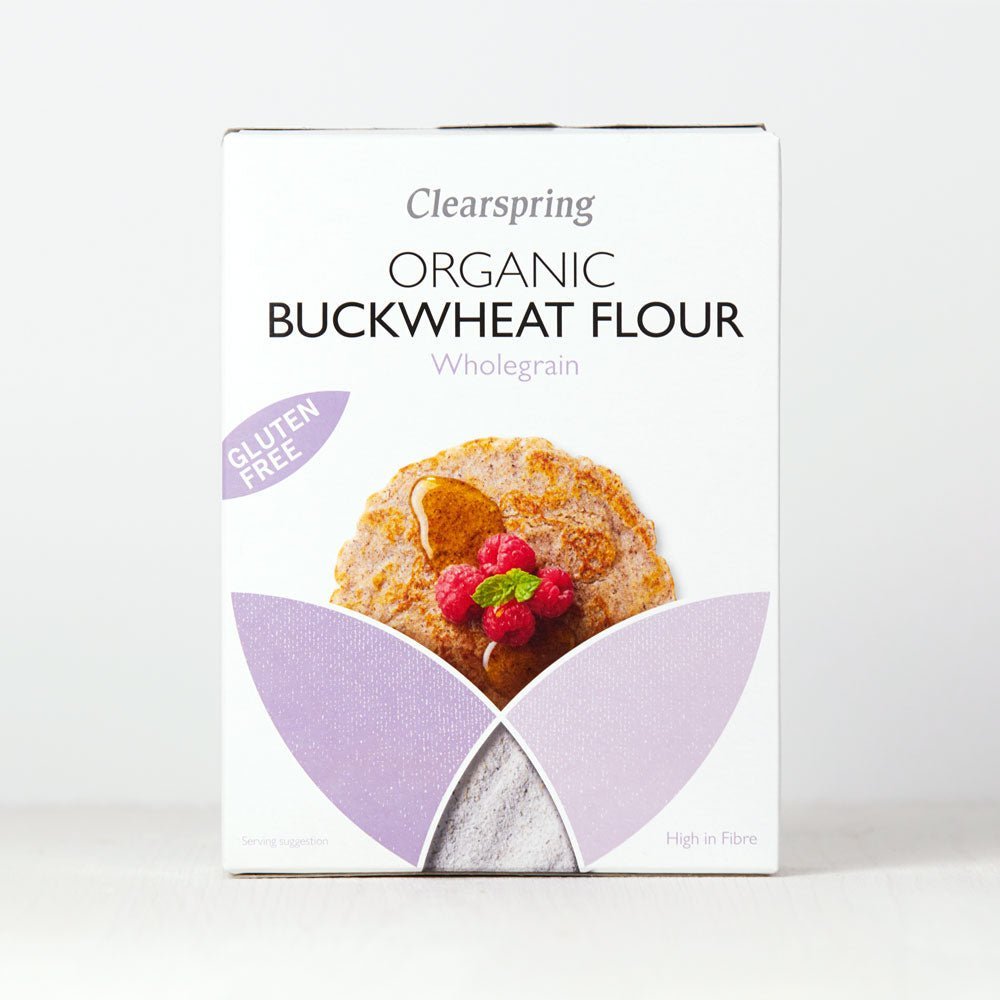 Clearspring Organic Gluten Free Buckwheat Flour (8 Pack)