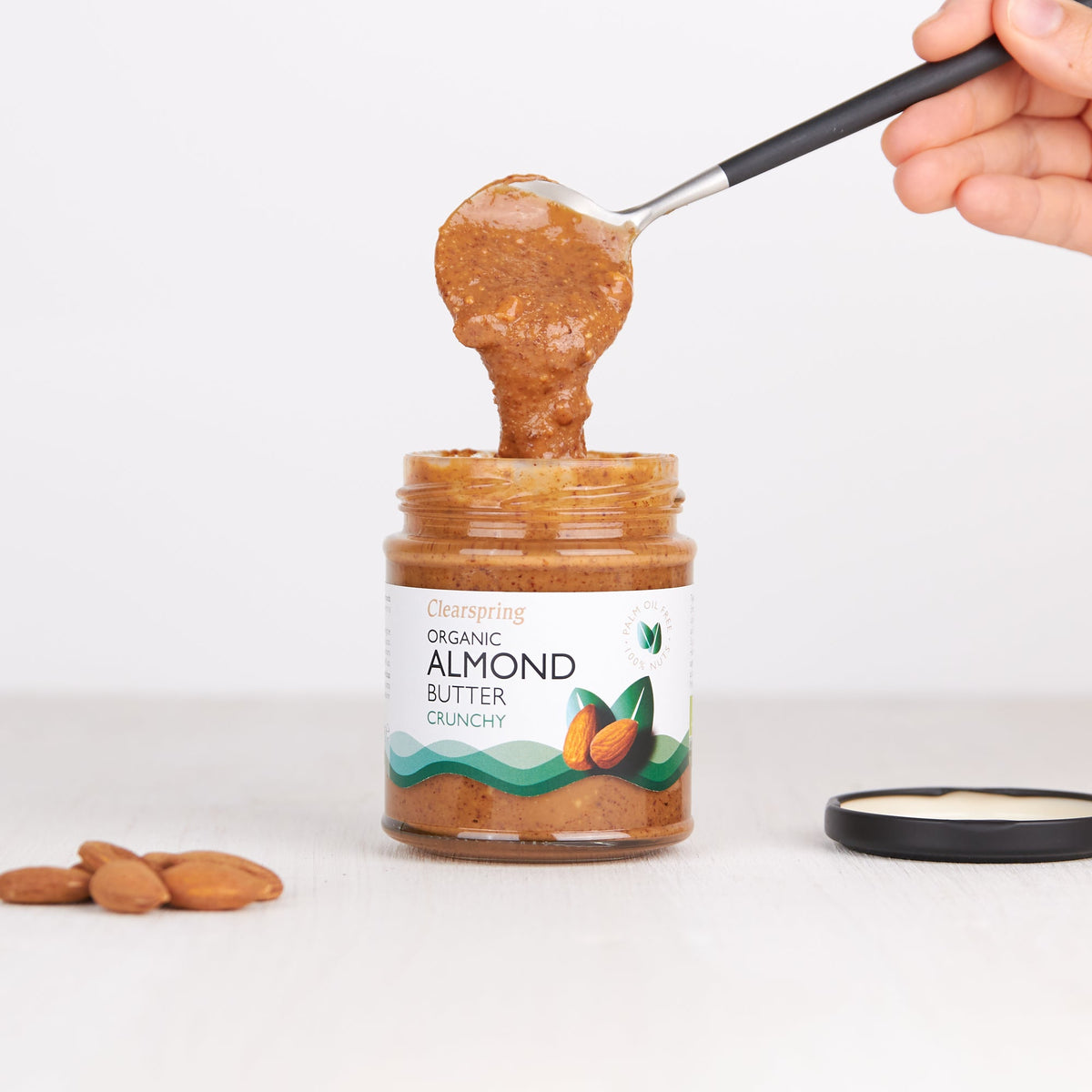 Clearspring Organic Almond Butter - Crunchy (6 Pack)