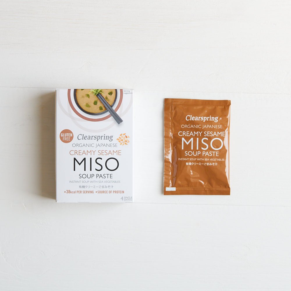 Clearspring Organic Instant Miso Soup Paste - Creamy Sesame