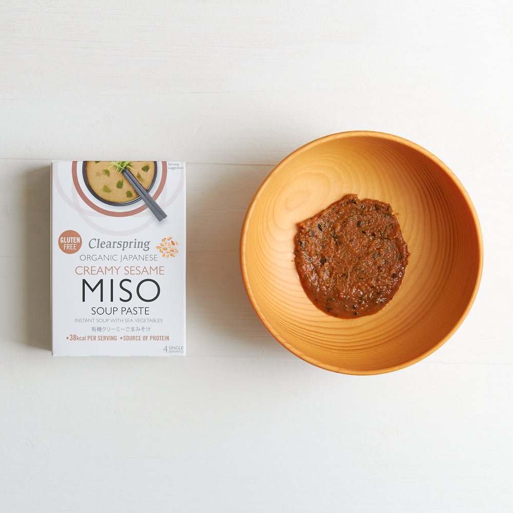 Clearspring Organic Instant Miso Soup Paste - Creamy Sesame